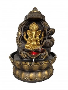 [Hot Item] Zen Buddha Waterfall Table Fountain