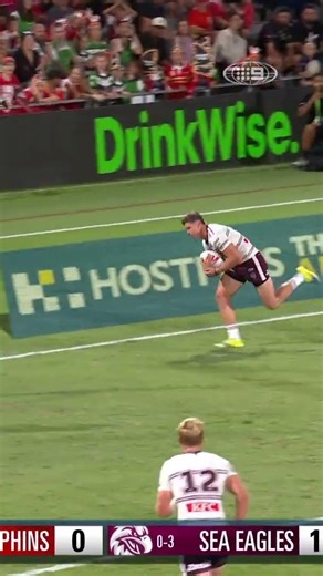 Manly are looking like a new side tonight 💥