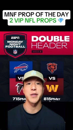 Panda Picks 🐼 | Sports Betting on Instagram: "🏈MNF 2 FREE PROPS • Jacory Croskey-Merritt o67.5 rush yds (-112) • Caleb Williams o24.5 rush yds (-114) We also dropped 2 FREE LOTDs on spreads in Discord — tap in if you want sides. Tail responsibly & LETS CASH #NFL #MNF #NFLProps #SportsBetting #Gambling"