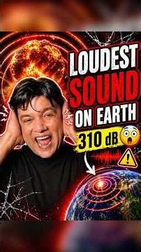 Loudest Sound On Earth🫣😱 Aryan Sharma Shorts⭐️