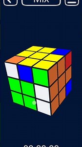 3 by 3 Rubik's Cube go cube solving app using ESSAYIST METHOD #cubing #sidcuber