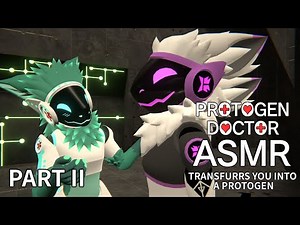 [FURRY ASMR] Protogen doctor transfurrs you into a protogen (Part 2)