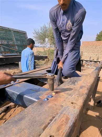 Truck Chassis Rivet Installation: Perfect Pro Riveting Skills