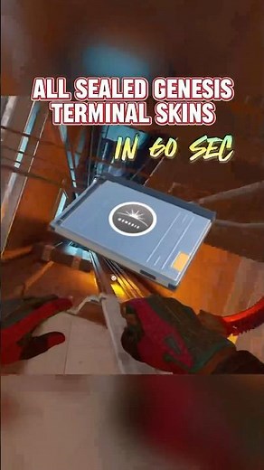 Sealed Genesis Terminal All Skins 🔥