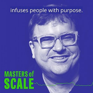 30 reactions | As a leader, you need to be a master storyteller. Reid Hoffman explains why. | Masters of Scale | Facebook