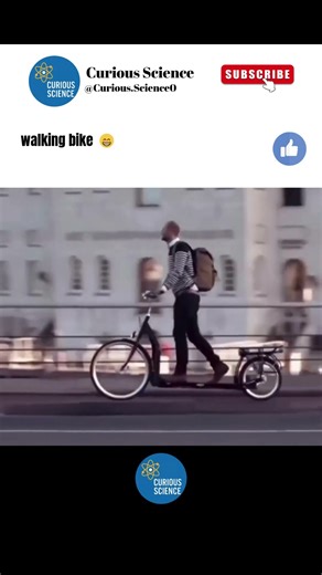 Have you ever seen a walking bike before?