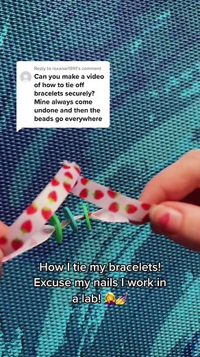 How to Tie Bracelets Securely