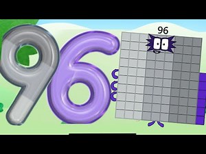 Numberblocks Learn to Count 1-100 Numberblocks 96 Adventure | Number Explore