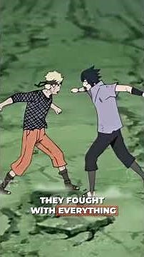 Naruto vs Sasuke 💥 Final Battle in 60 Seconds! | Epic Anime Moment