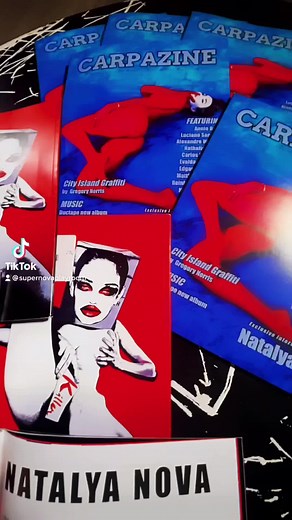 #Carpazine #issue31 💙❤️💙#supernovaplayroom #NatalyaNova #hopelesssofrantic #magazine #cover 🌠