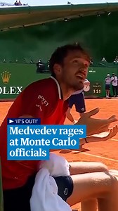 2.5M views · 13K reactions | "Open your fricking eyes. Open your eyes." The Monte Carlo Masters did not go well for Daniil Medvedev. He was beaten by Karen Khachanov and had a couple of run-ins with officials along the way. | Guardian sport | Facebook