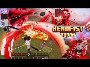 This Sword Addon Is TOO OP… | HeroFist Minecraft Addon
