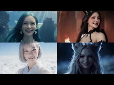 【異世界彼女】Otherworldly Girlfriend#aiart #anime #film