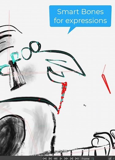 We love how much personality Fred Blunt gave to this John Lennon! And it came to life animated Moho✨