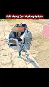 Rolls-Royce Car Working Update Indian Vehicles Simulator 3D 🔥 New Update#indiantractor3d #newupdate