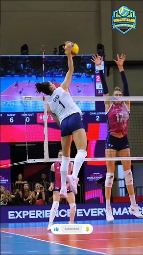 POWERFUL Volleyball Spike Techniques! ✅ #volleyballworld