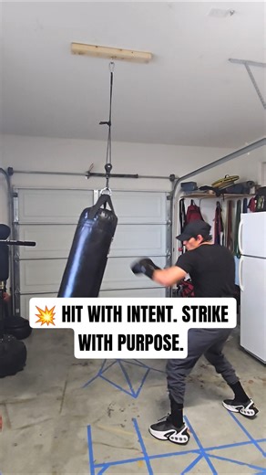 Stop Wasting Punches | Bag Drill for Power. #boxing#boxingtraining#boxingshorts#punchingbag
