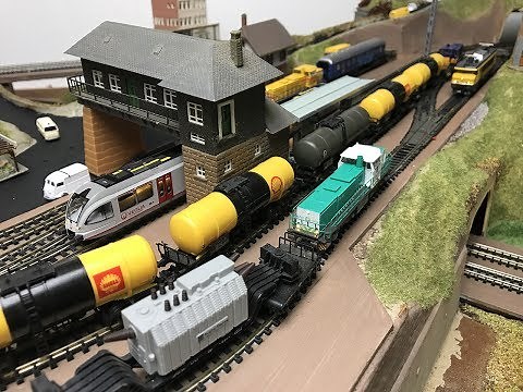 Modeltrain layout Kibri fertiggelände 7994