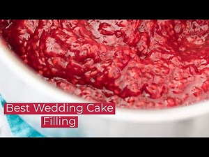 BEST WEDDING CAKE FILLING RECIPE