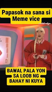 1M views · 14K reactions | Papasok na sana si Meme vice hahaahhahaha! Bawal pala yon 藍藍 Tuwang tuwa talaga ako eh 藍 #celebrity #fypシ゚viralシ #fypシ゚viralシfypシ゚viralシalシ #reelsviralシ #PBBCelebrityCollabEdition #reelsvideoシ #PBBcollabWithGMA #PBBCollab2point0 #pbbcollabupdates | Maribel G Redoza | Facebook
