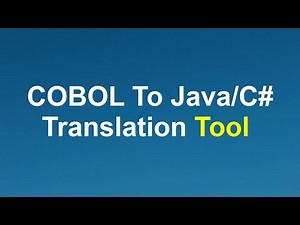COBOL to Java / C# Tutorial with SoftwareMining