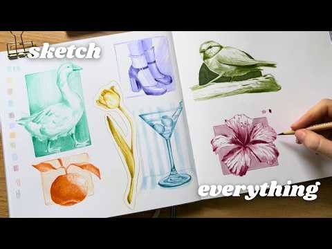 sketch anything with this technique ✏️