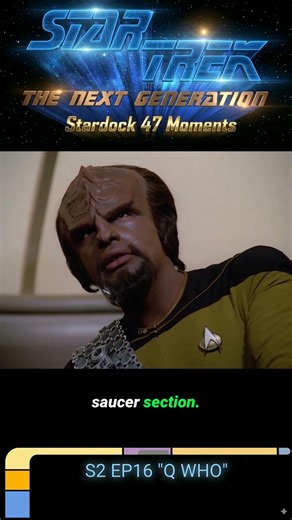 Star Trek TNG: Q Who - Carving us up like a Roast | SD47 Moments