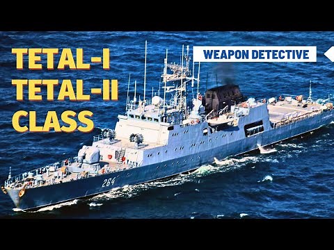 Tetal-I and Tetal-II classes | The locally designed and built corvettes of the Romanian Navy