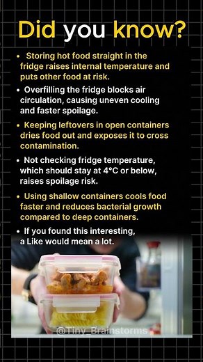 Common Mistakes When Storing Leftovers