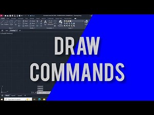 AutoCAD 2D Draw Commands Explained | Master Every Tool Step-by-Step