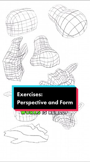 3 exercises to practice perspective and form \t 1.\tDrawing 3D shapes in space: This exercise helps improve perspective and form, and it is an essential skill to master when starting to draw from imagination. By practicing drawing various 3D shapes in space, you can enhance your understanding of depth and create more realistic drawings. \t 2.\tDrawing spheres and cylinders in the form of arms: This exercise focuses on practicing the position of the arm from different angles. By drawing one spher