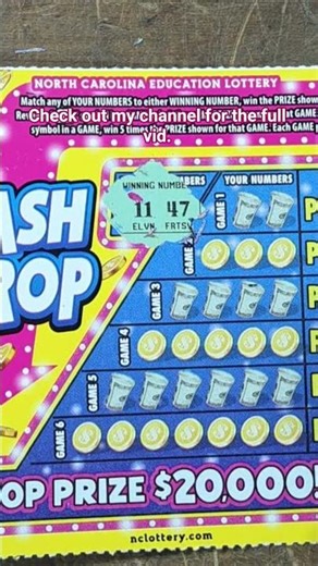 This Ticket Did Something Crazy… #scratch #lotterytickets #jackpot #winner