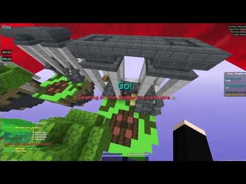 Flying on Cubecraft w/ rise
