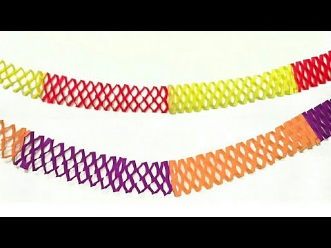 Diwali & Navarathri home decoration|paper streamers|paper craft ideas