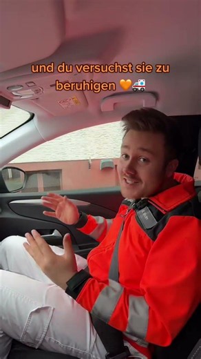 "No risk, no fun" probably wasn't my best suggestion... 😂😅 What was your first emergency ride like?