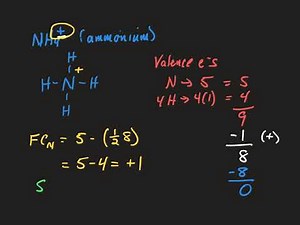 Drawing Lewis Structures 3 Polyatomic Ions