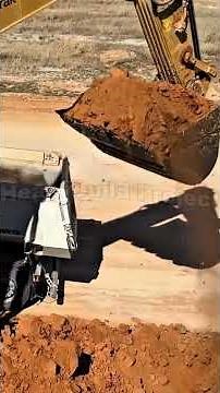 CAT 352 Loading Overburden Like a PRO! 🔥 #heavyequipment #machinerymoving #earthmoving
