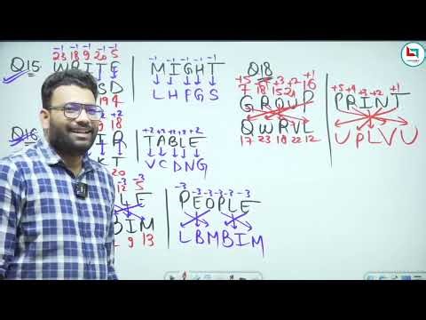 14 Coding Decoding CLASS 02 Reasoning by piuysh sir