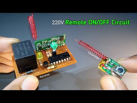DIY 433MHz RF Module Project | Simple Remote & Receiver Circuit | Electronic Projects