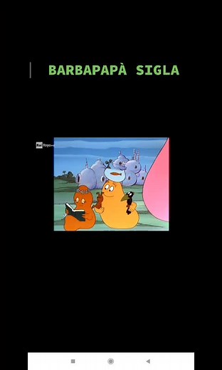 Barbapapà sigla #barbapapà #cartonianimati #sigla #serietv