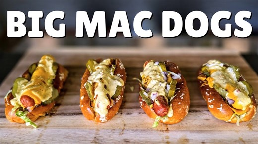 The Incredible Big Mac toppings meet the Hot Dog