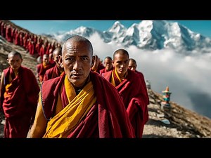 Tibetan Monks Journey – Sacred Mantra Chant, Himalayan Rituals & Om Mani Padme Hum Meditation