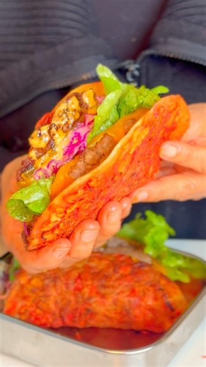 QUICK Breakfast Smash Burger Taco