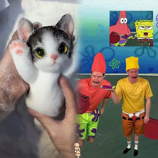 SpongeBob & Patrick Meet the OLDEST Lady Alive 💀#spongebob #patrickstar #chocolate #comedy