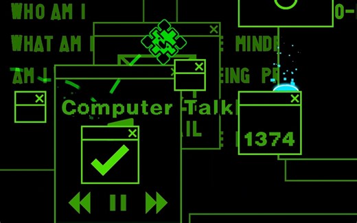 几何冲刺 每日关卡 2024.1.14 Computer Talk