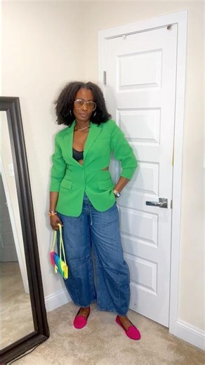 How to Style Barrell Jean- Old Navy Barrell Jeans