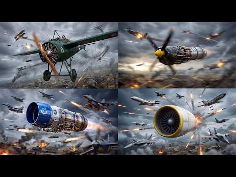 The evolution of jet engines #evolution