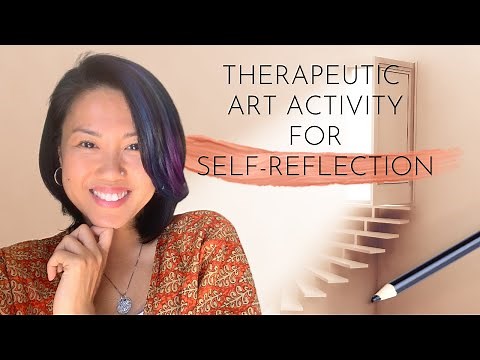 Therapeutic Art Activity for Self-Reflection