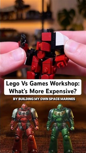 Lego Vs Games Workshop: What’s More Expensive? #lego #warhammer40k #warhammer