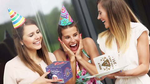 21st Birthday Gifts for Her Him - Happy Prank Toilet Paper - 21st Birthday Decorations Party Supplies Favors - Novelty Bday Present for Boy Girl, Men Women, Guys, Friends - 21 Year Old Funny Gag Gifts